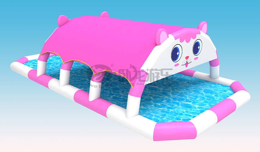 卡通猫遮阳棚